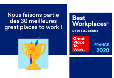 Quaternaire rejoint le Palmarès Best Work Place 2020