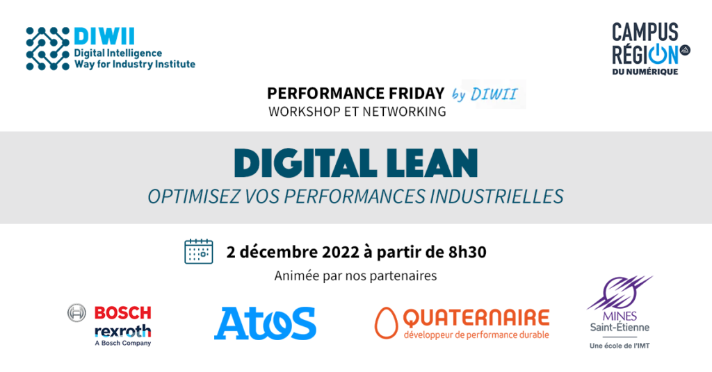 Digital Lean - Optimisez vos performances industrielles le 2 décembre 2022 à partir de 8h30 