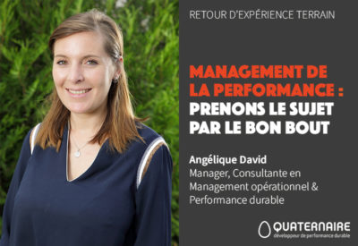 Angélique David - Manager, Consultante en Management opérationnel & Performance durable et Directrice projets chez Quaternaire