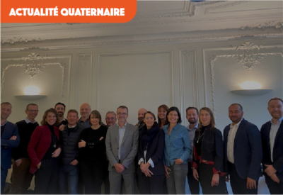 Quaternaire - Signature du pacte d'associés