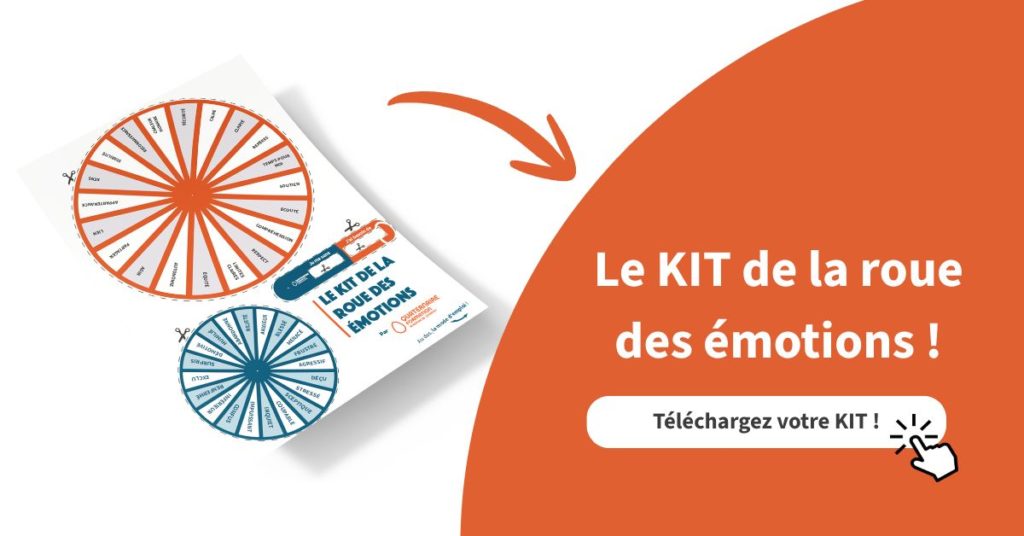Kit de la roue des émotions par Quaternaire Formation à télécharger