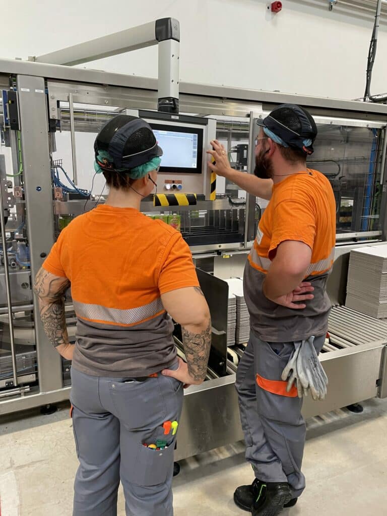 Tour terrain d'une cheffe d'équipe chez Refresco le Quesnoy